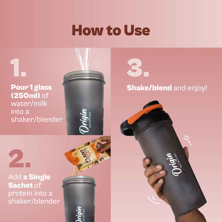 Origin Nutrition Daily Plant Protein Multiflavour, 4 Servings