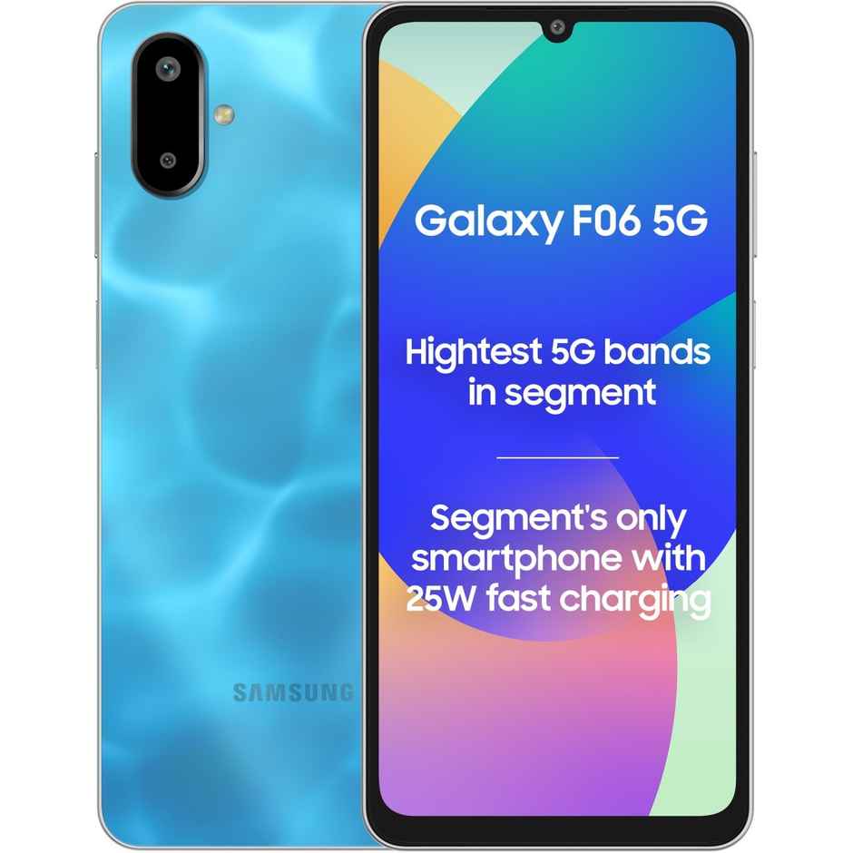 Samsung Galaxy F06 5G | 4GB | 128GB | Bahama Blue