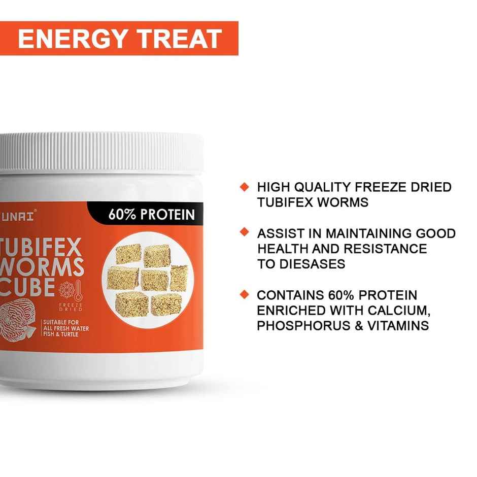Tunai Freeze Dried Tubifex Worms