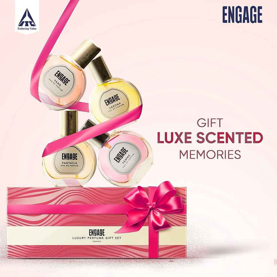 Engage Luxury Perfume Gift Set for Women | Travel Sized | Assorted Pack