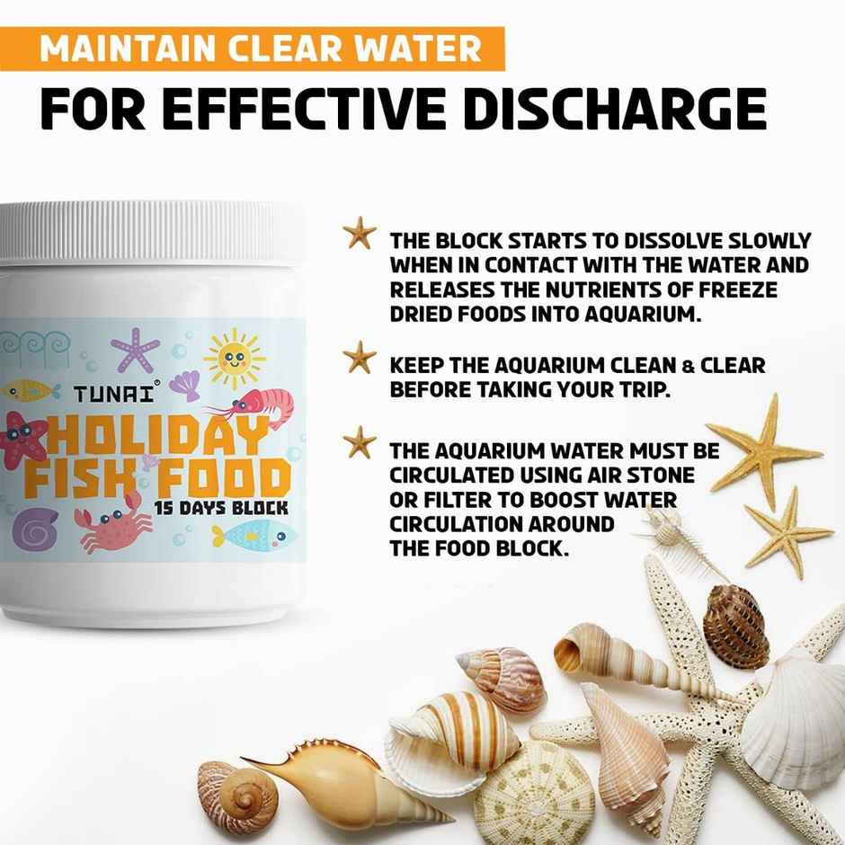 Tunai Holiday Fish Food (4 Dots)