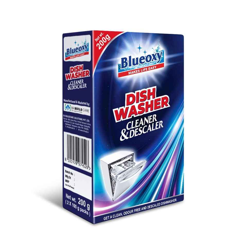 Blueoxy Dishwasher Cleaner And Descaler Powder | Remove Hardwater Build-Up Limescale And Rust