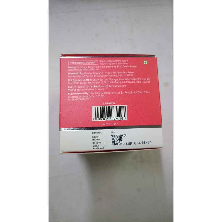 The Derma Co 2% Salicylic Acid Clay Face Mask