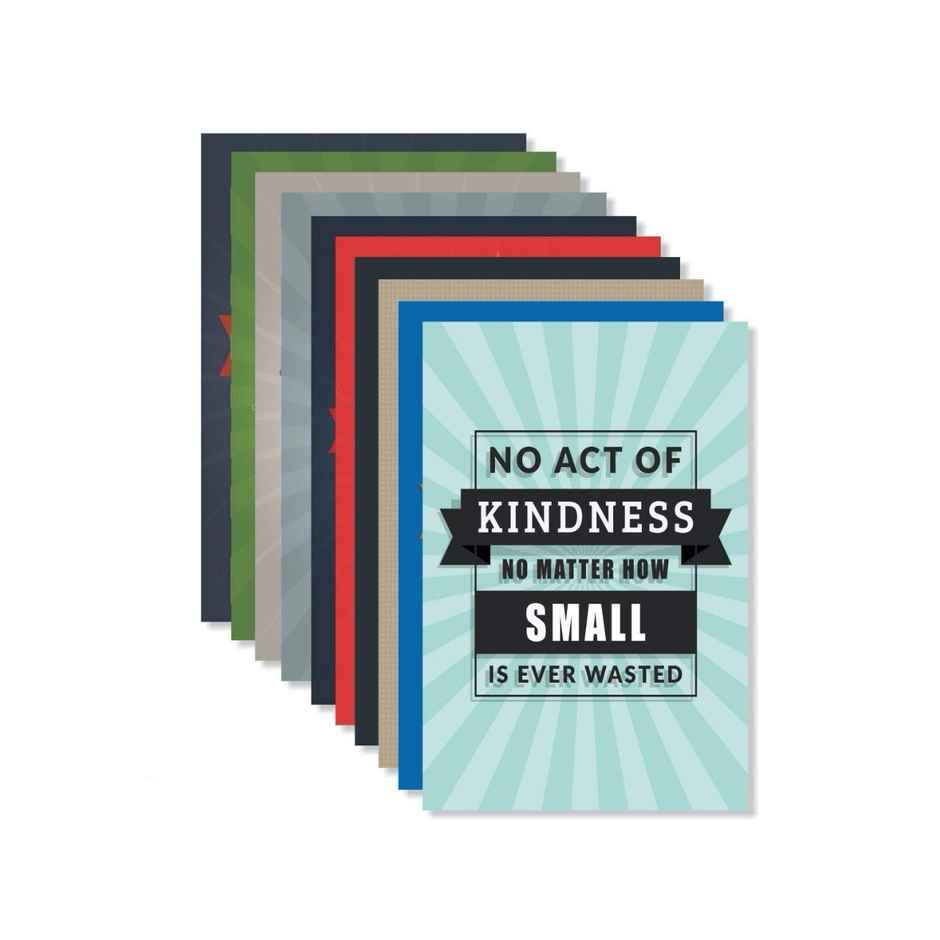 Paper Plane Design Wall Posters For Office Decor | Set of 10 | Size | 12 Inch x 18 Inch | D78