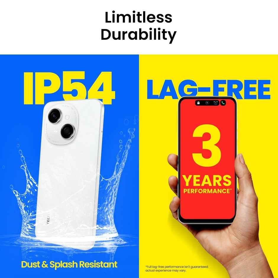 Tecno Pop 9 | 3GB | 64GB | Glittery White