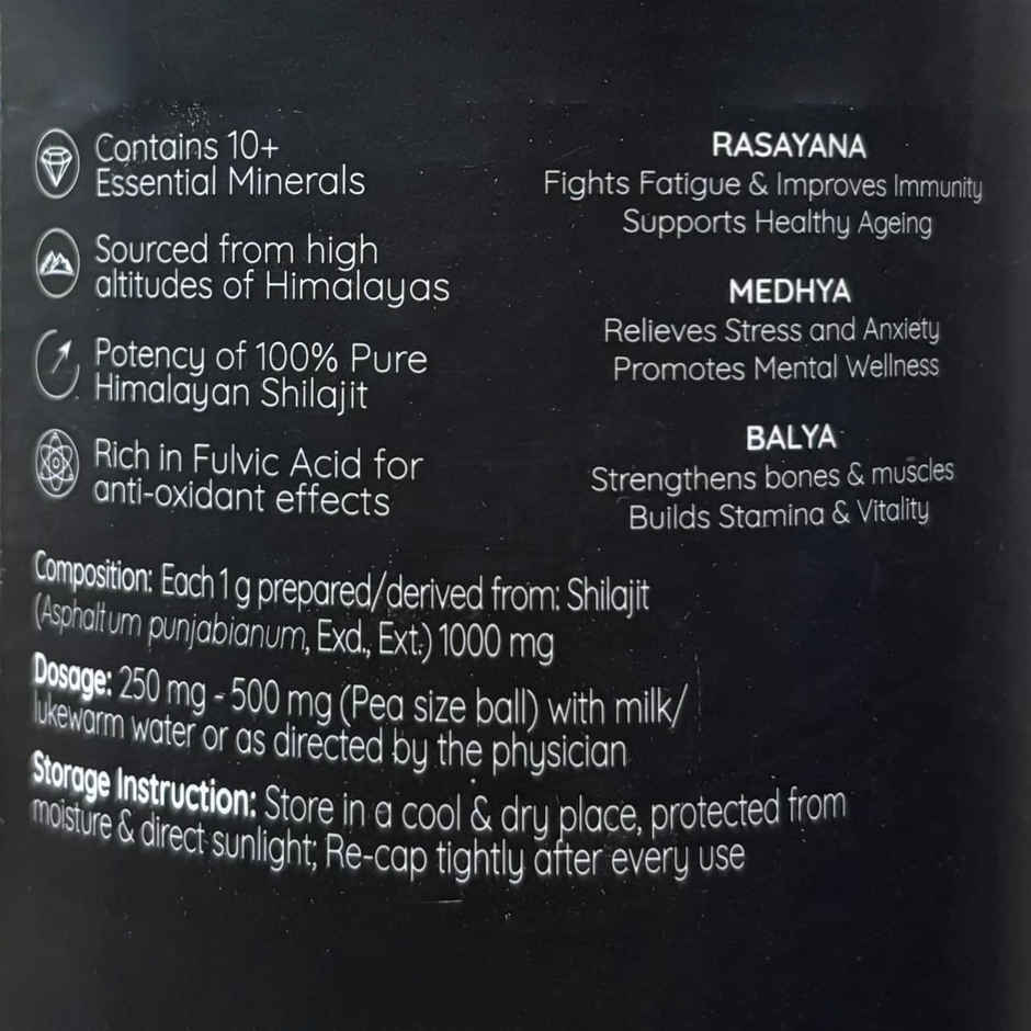 Dabur Himalayan Shilajit Resin | Natural Health Support