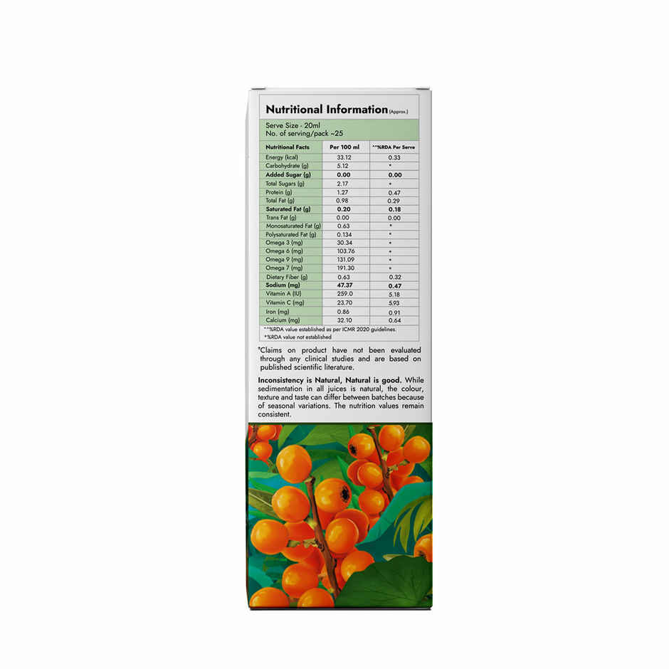 Kapiva Sea Buckthorn Juice