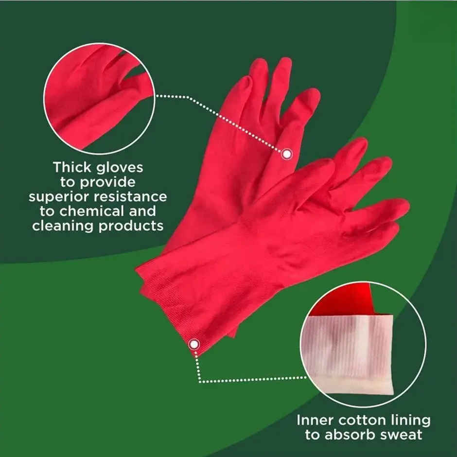 Scotch-Brite Kitchen Gloves Medium Size