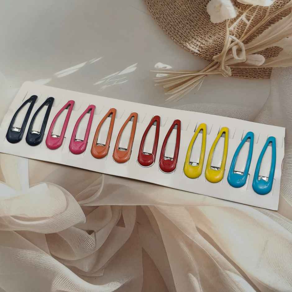 The Opal Factory Colorful Tic Tac Pinsfor Girls and Women | Multicolor