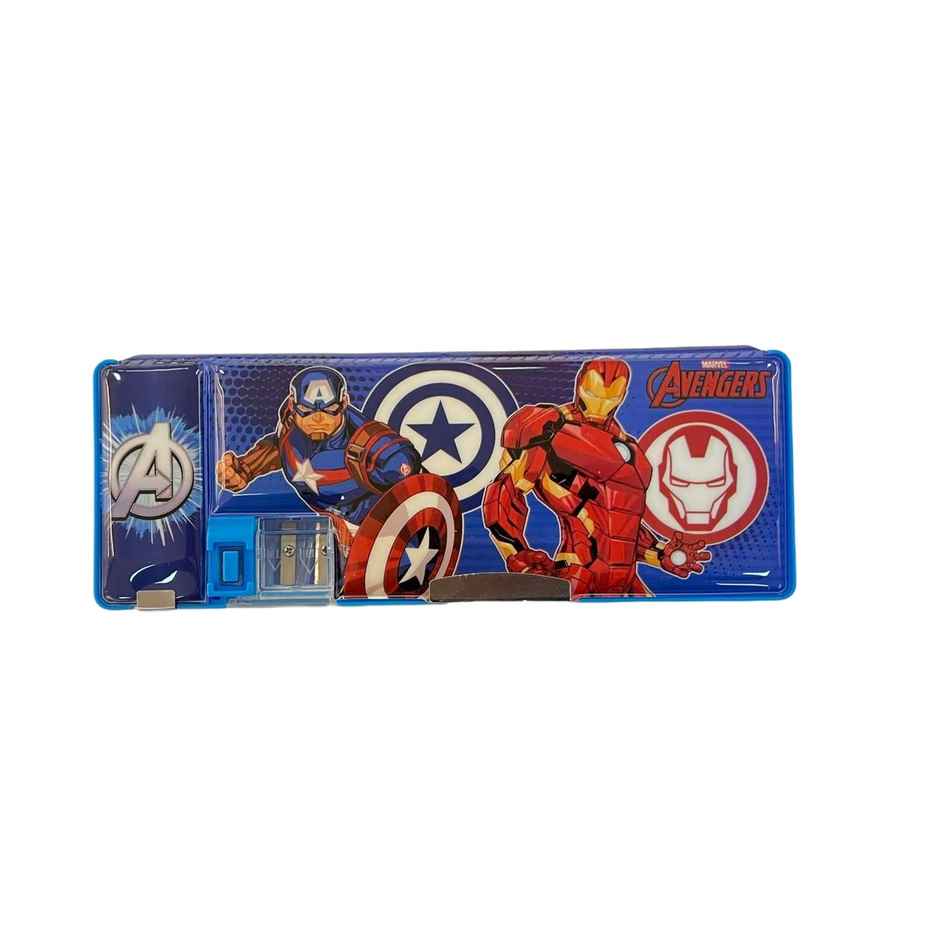 Striders Avengers Heroes Magnetic Pencil Box