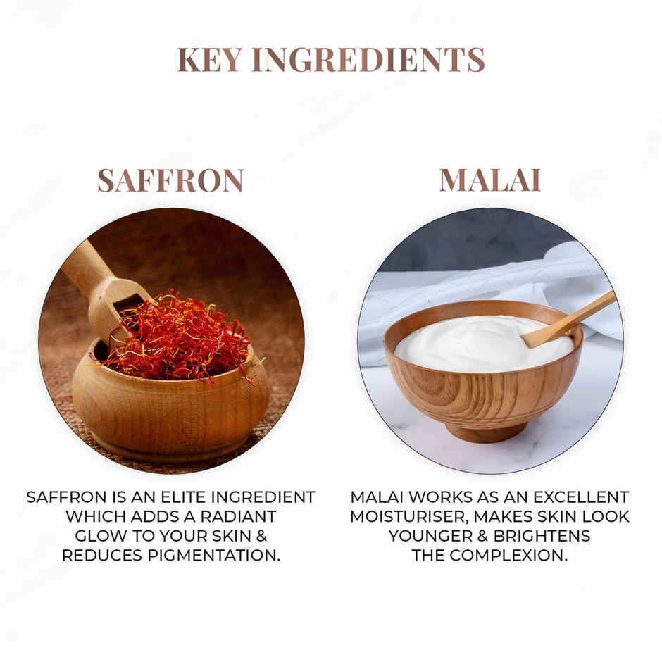 Just Herbs Ultra Hydrating Body Milk With Saffron & Malai Unisex