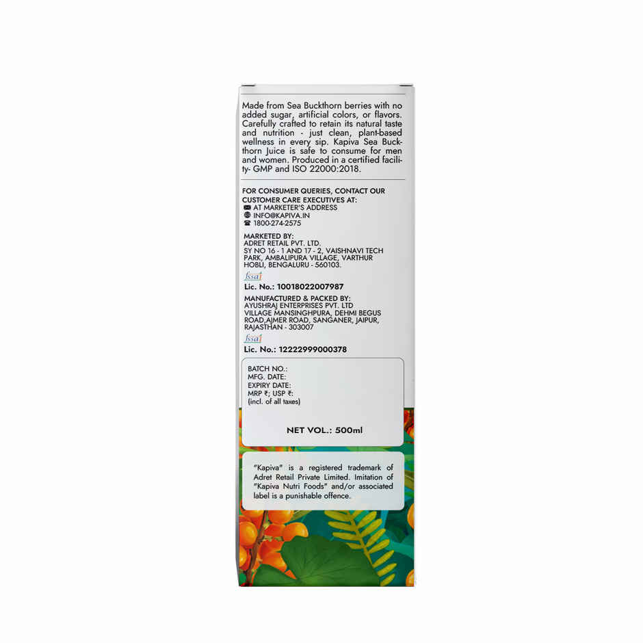 Kapiva Sea Buckthorn Juice