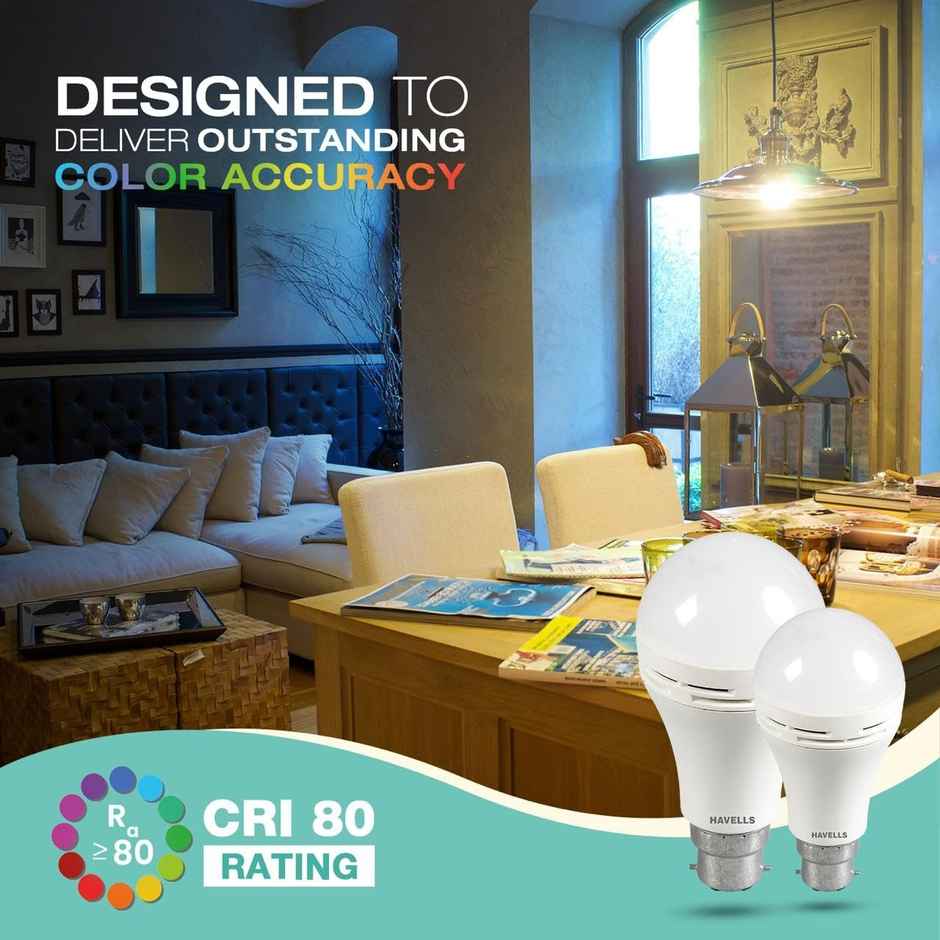 Havells 8.5W Inverter Bulb With 4 Hours Power Back Up | B22 Base Holder