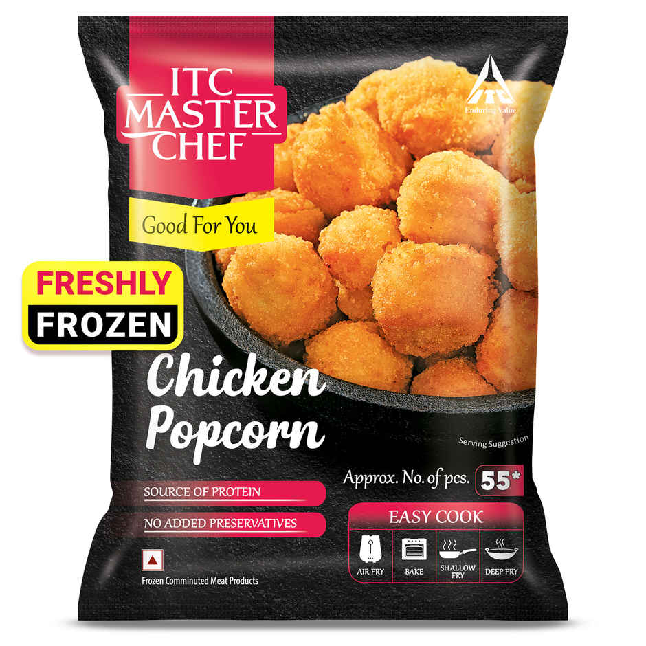 ITC Master Chef Chicken Popcorn | Source of Protein | No Added Preservatives | 55 pieces