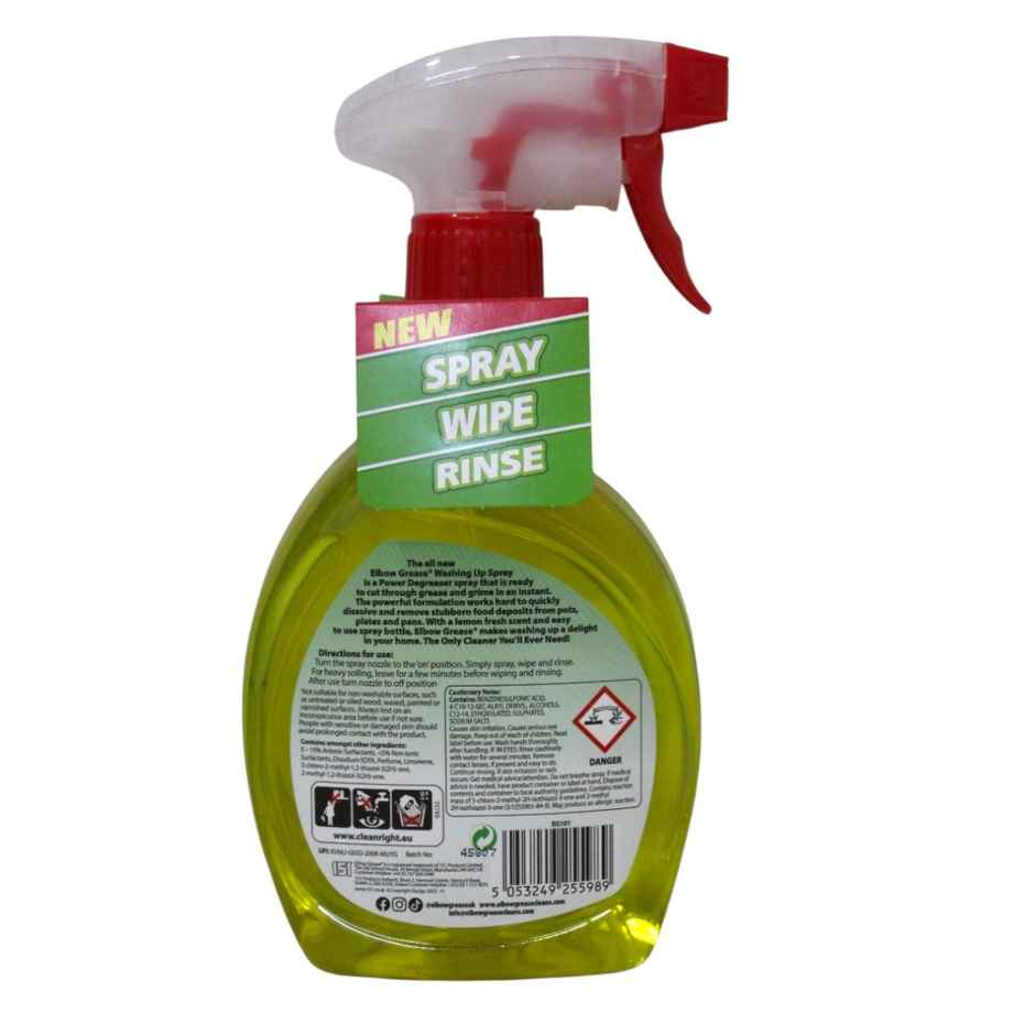 Elbow Grease Lemon Washing Up Liquid Spray