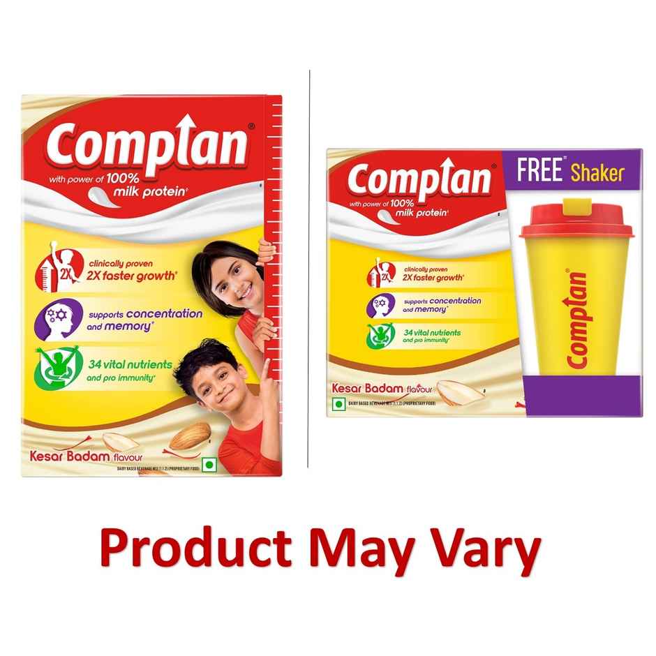 Complan Kesar Badam Drink Mix | For 5+ years Kids