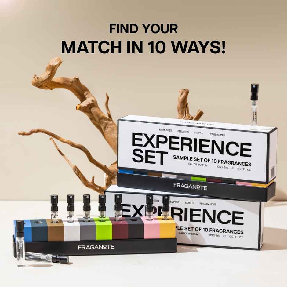 Fraganote Unisex Perfume Experience Set - Sample Pack