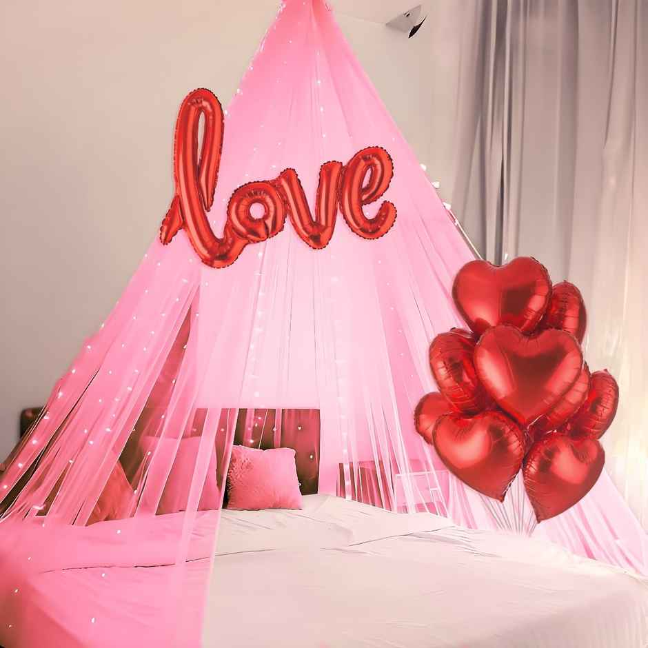 Pink Canopy Tent Love Balloon Decoration | Special You