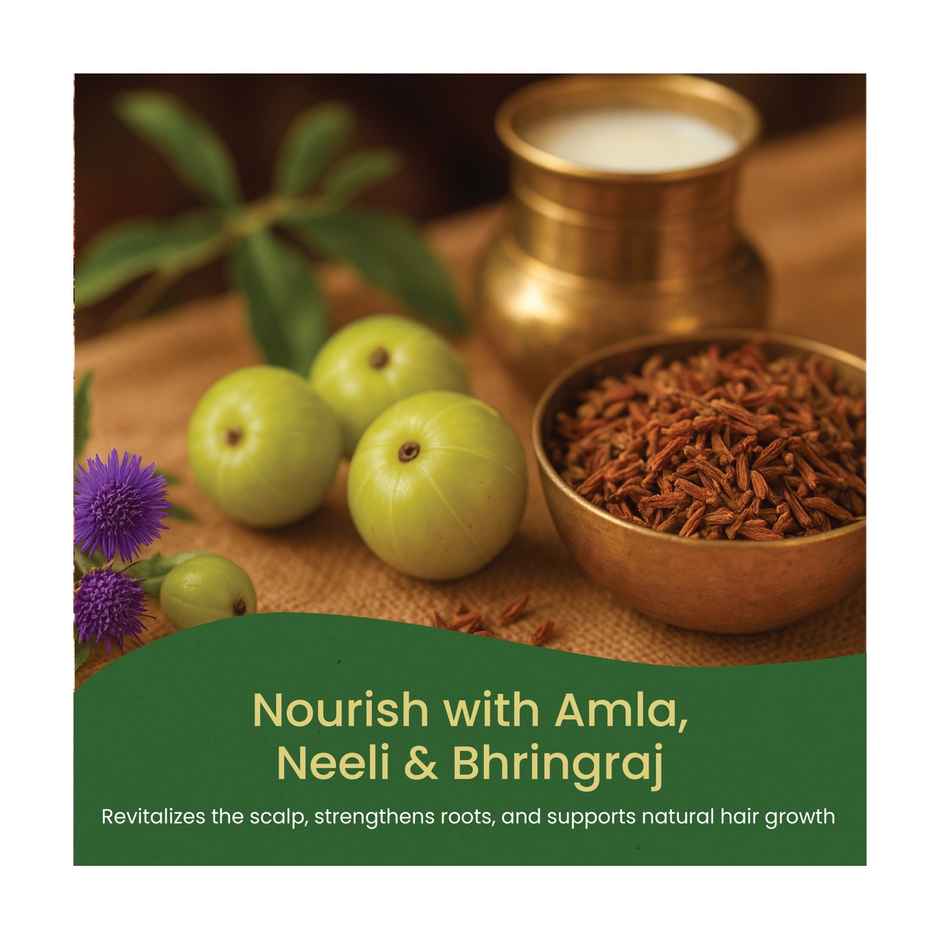 Kerala Ayurveda Neelibhringadi Hair Oil |Added Bhringraj, Amla for Hairfall Control & Hair Growth