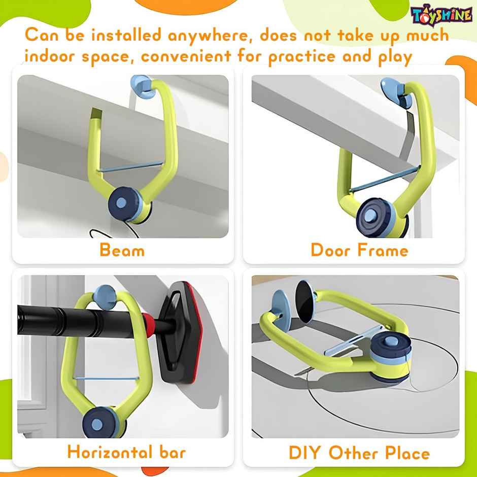 Toyshine Portable Indoor Hanging Table Tennis Adjustable Training Device