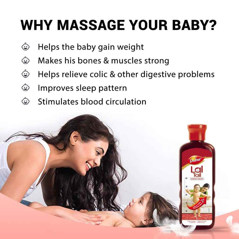 Dabur Lal Tail - Ayurvedic Baby Oil