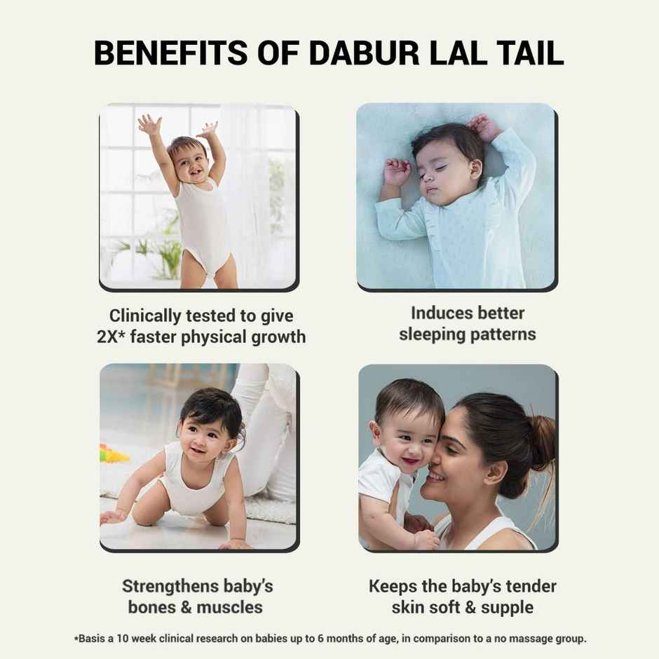 Dabur Lal Tail - Ayurvedic Baby Oil