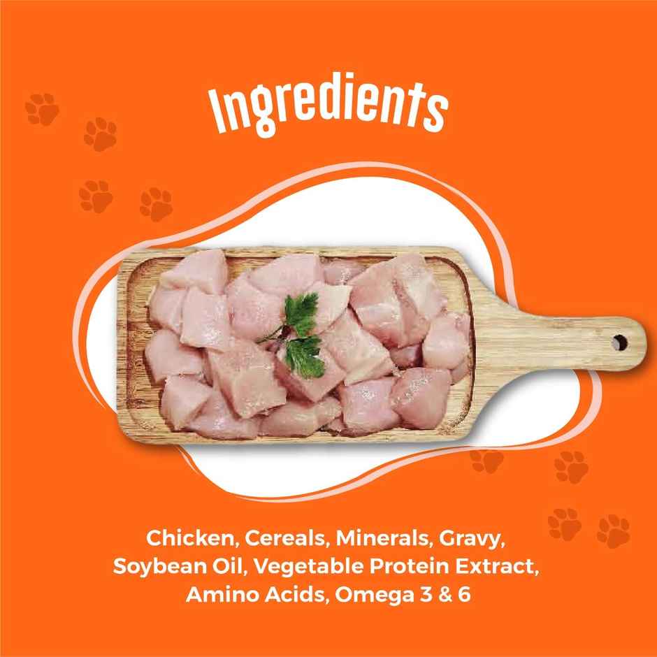Kennel Kitchen Chicken Chunks In Gravy | Wet Dog Food