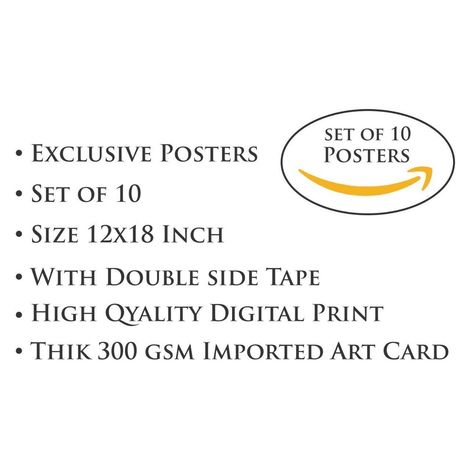 Paper Plane Design Wall Posters For Office Decor | Set of 10 | Size | 12 Inch x 18 Inch | D80