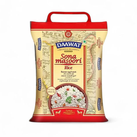 Daawat Premium Sona Masuri Rice | Medium Grain