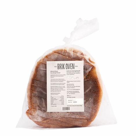 Brik Oven Whole Wheat Sourdough Bread