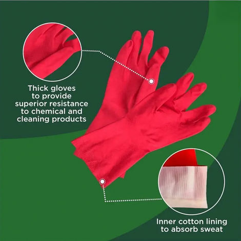Scotch-Brite Kitchen Gloves Medium Size