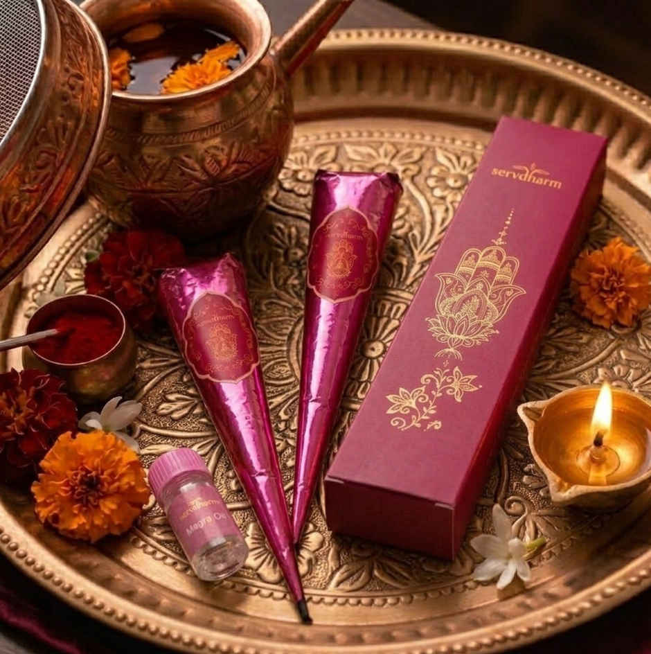 Organic Mehendi Cones