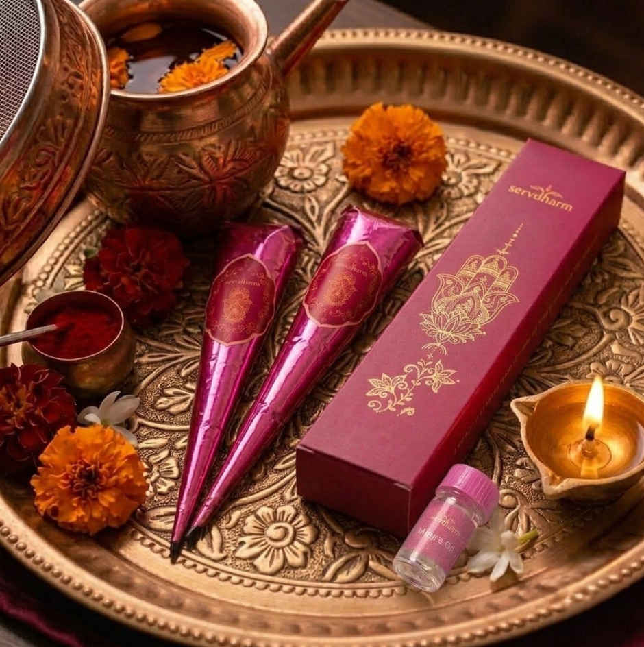 Organic Mehendi Cones