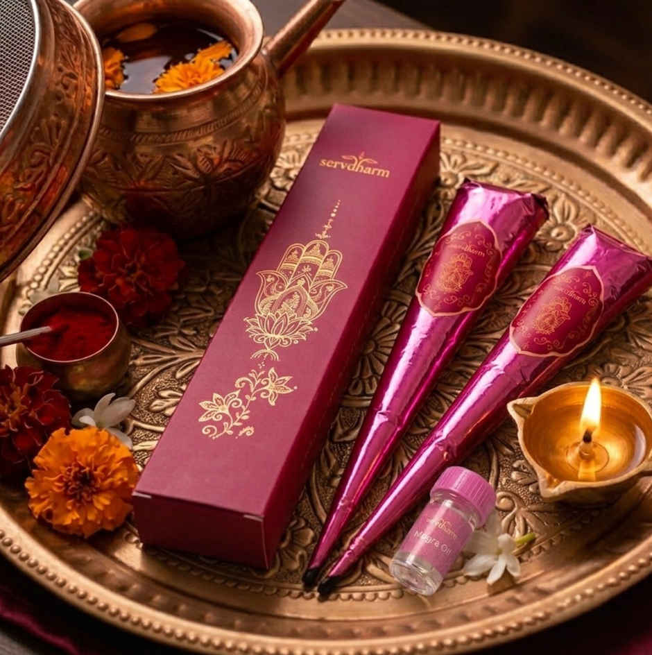 Organic Mehendi Cones