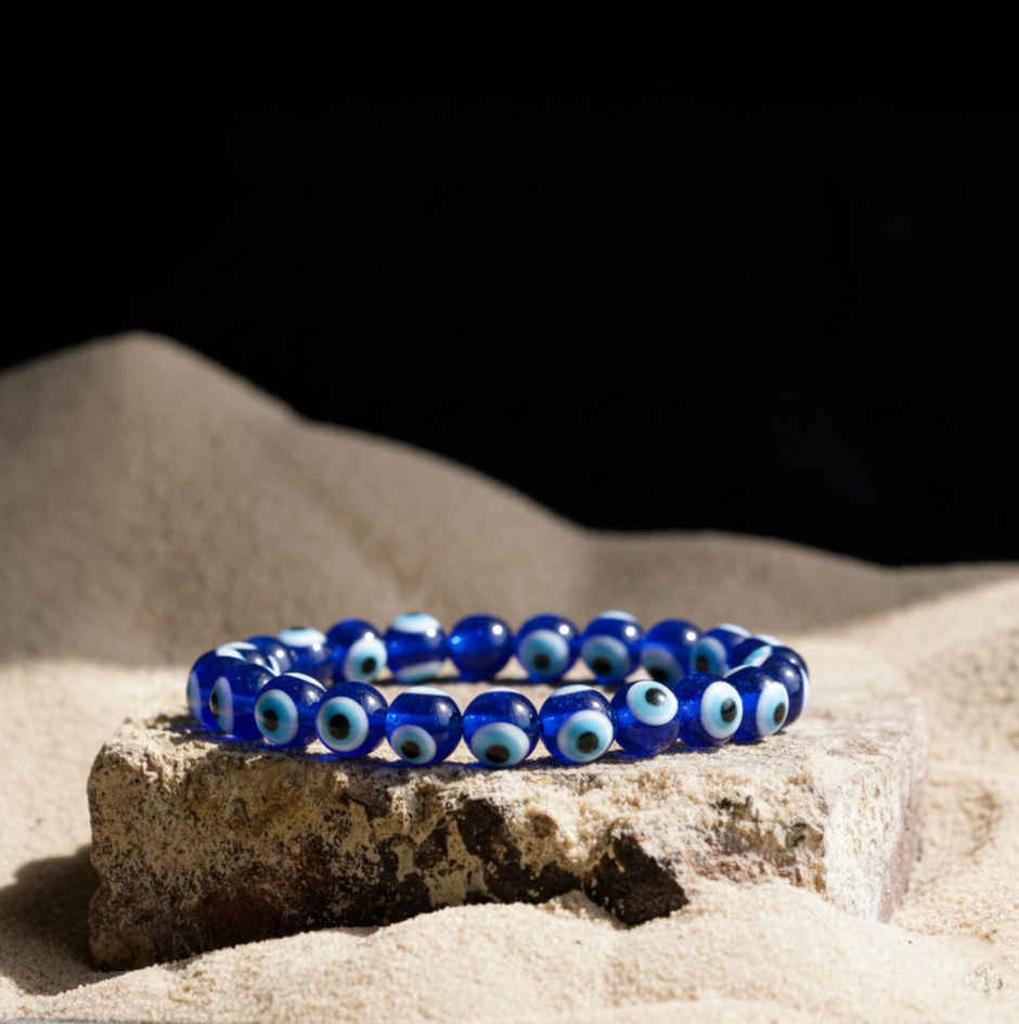 Evil Eye Bracelet 8 mm Unisex | ServDharm