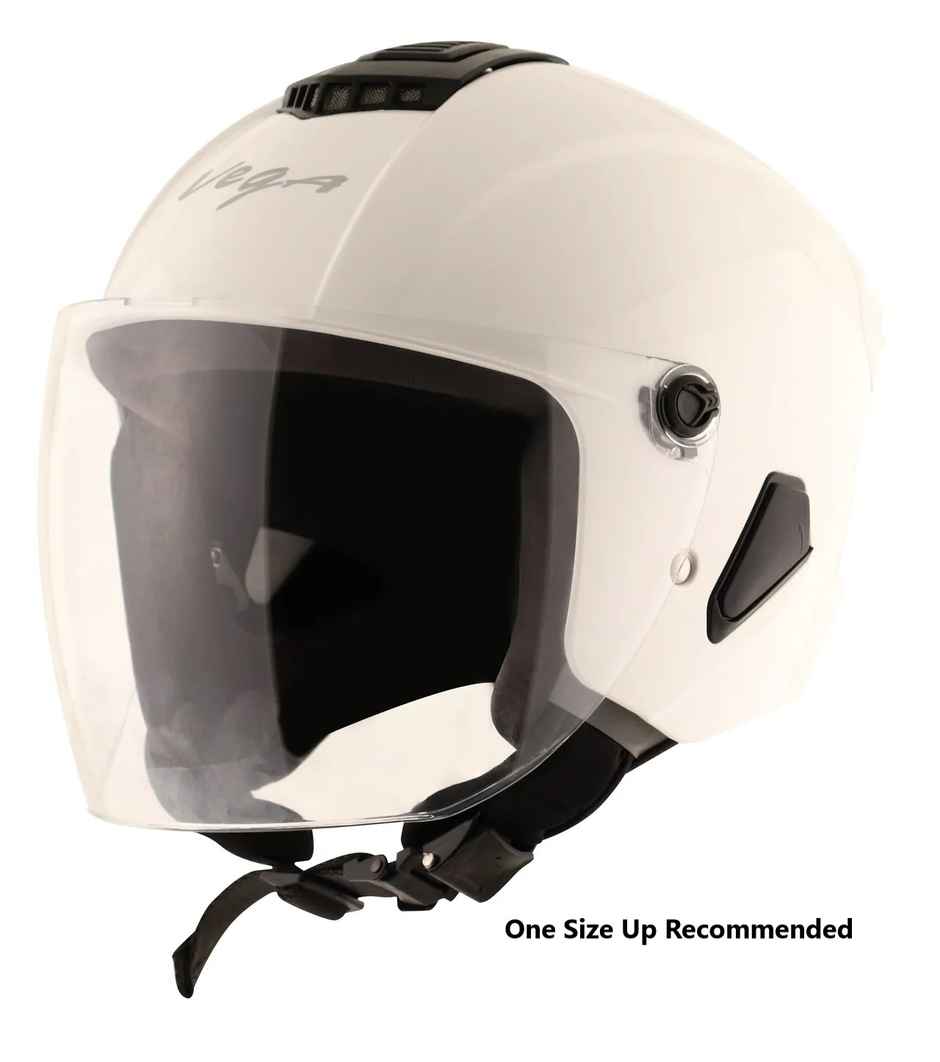 Vega Aster Dx White Helmet-L