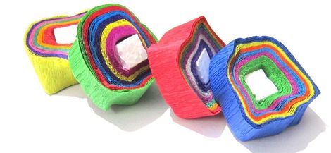 Crepe Paper Rolls For Party Decorations and Craft