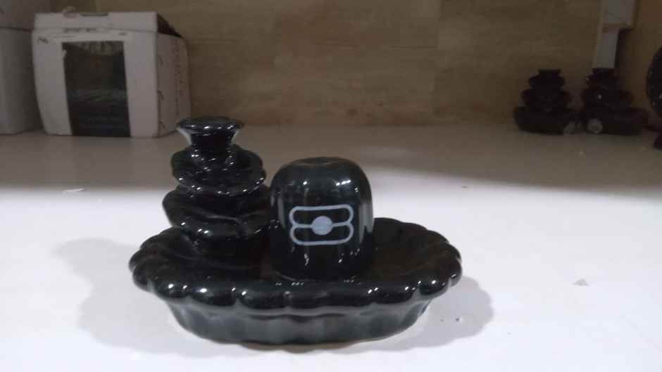 Backflow smoke fountain with mountain & shivling | Chandar