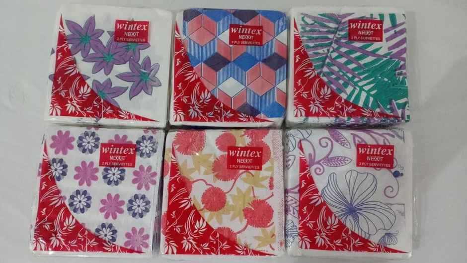 Wintex Nexxt Paper Napkins - White (2 Ply)