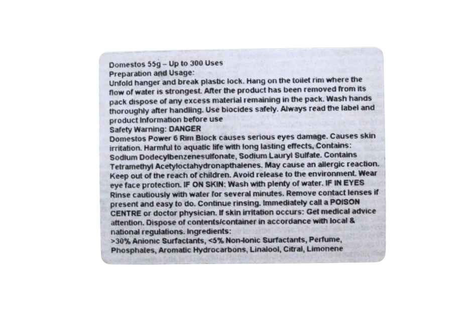 Domestos Pine Power 5 Toilet Block