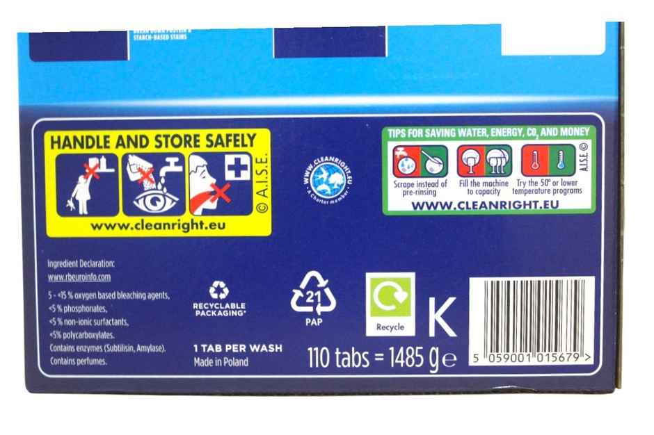 Finish Classic Two Layer Dishwasher Tablets