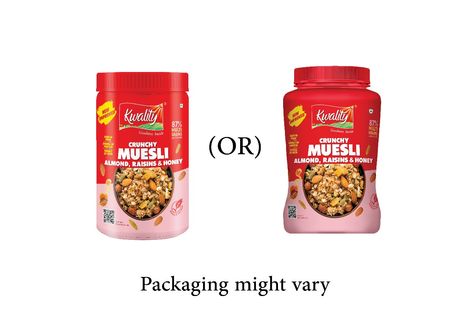 Kwality Muesli Crunchy Almond Raisins And Honey