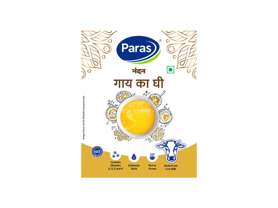 Paras Nandan Cow Ghee Tetra Pack