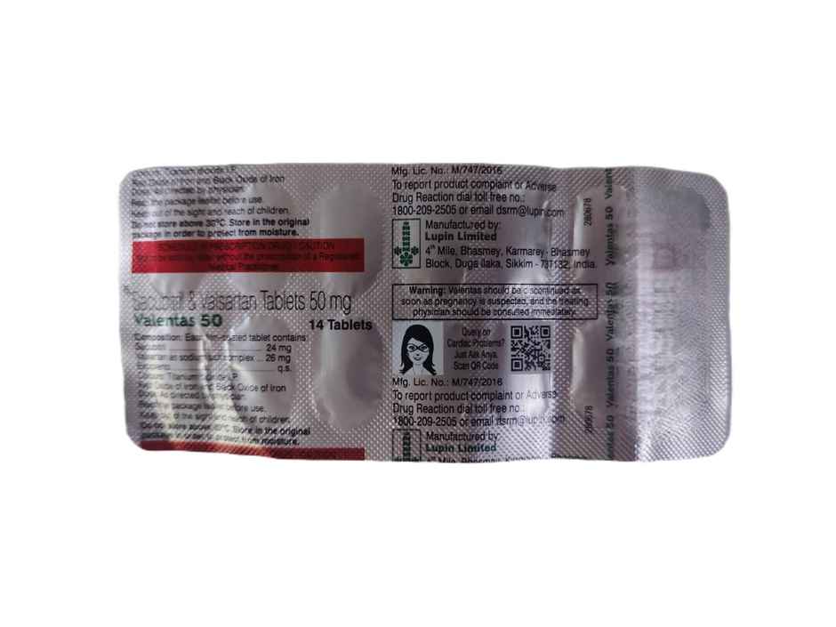 Valentas 50 Tablet