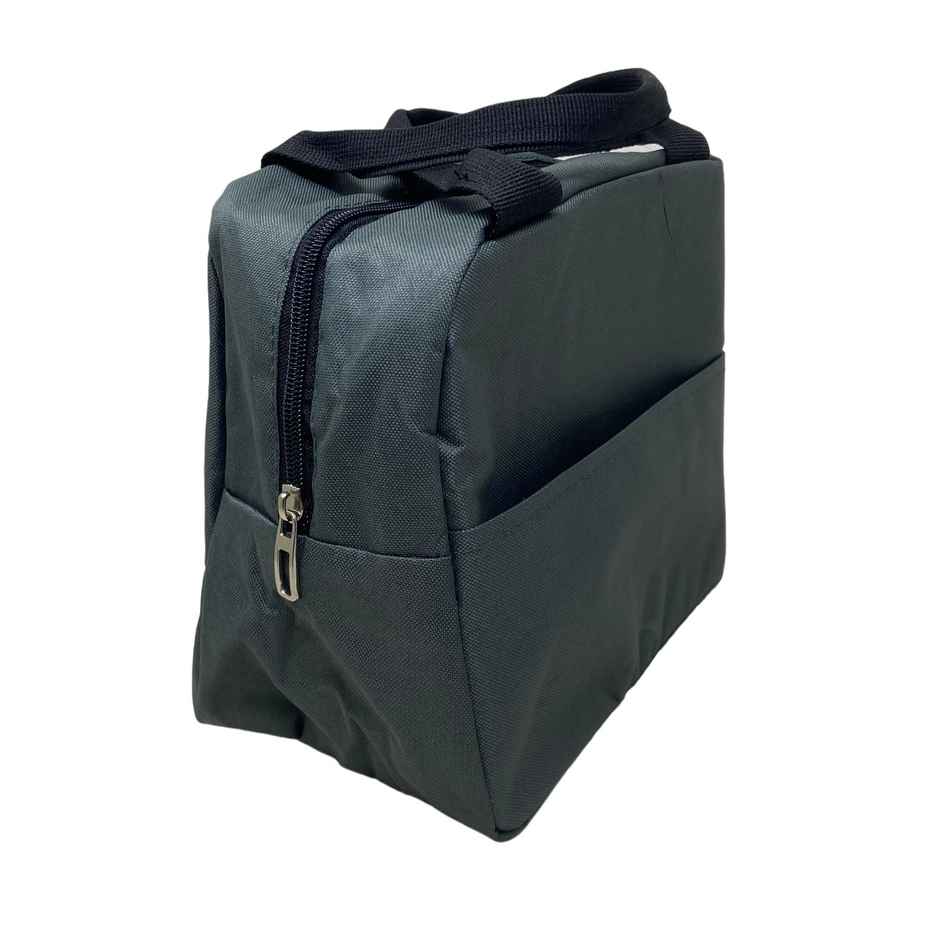 Lunch Bag, Office Tiffin Bags for Men Women For Office, School, Picnic & School (Grey)