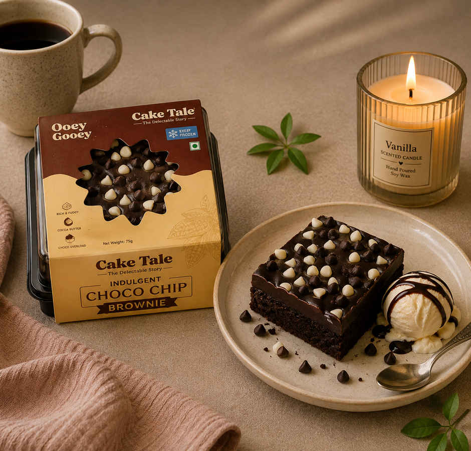 Cake Tale Frozen Chocochip Brownie