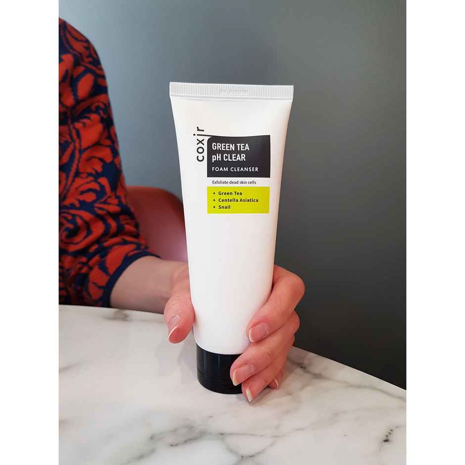 COXIR Coxir Greentea Ph Clear Foam Cleanser