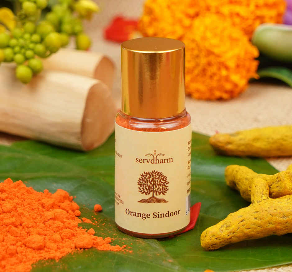 Orange Sindoor Powder | ServDharm
