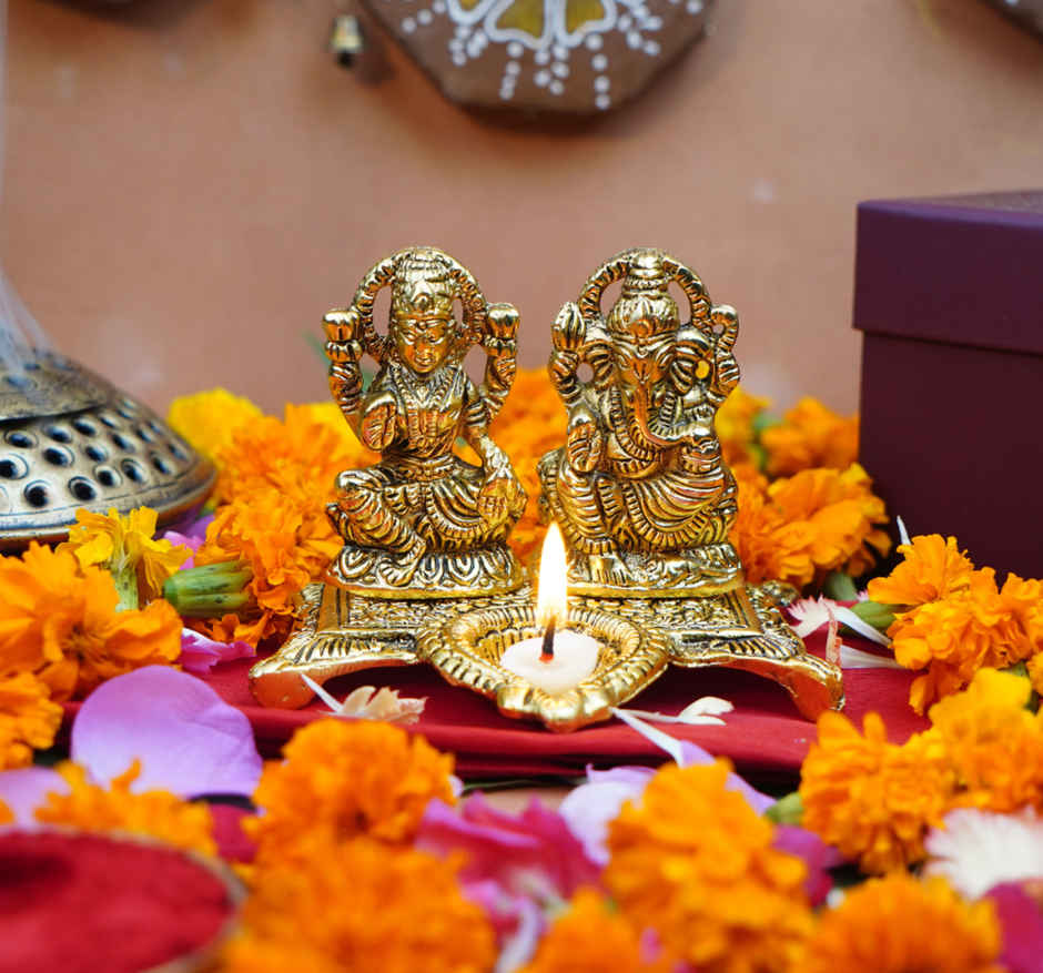 Ganesh Lakshmi Murti | 4 inch | ServDharm