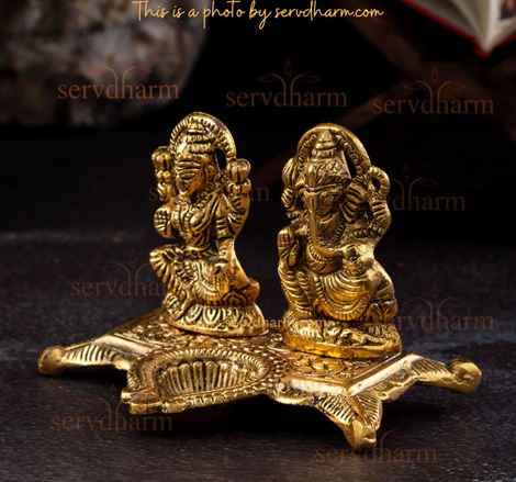 Ganesh Lakshmi Murti | 4 inch | ServDharm